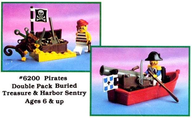 Конструктор LEGO (ЛЕГО) Pirates 6200 Double Pack
