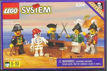 Конструктор LEGO (ЛЕГО) Pirates 6204 Buccaneers