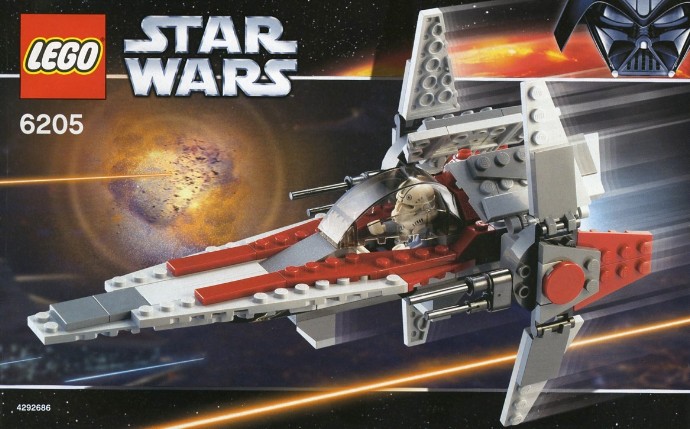 Конструктор LEGO (ЛЕГО) Star Wars 6205 V-wing Fighter