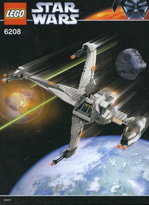 Конструктор LEGO (ЛЕГО) Star Wars 6208 B-wing Fighter