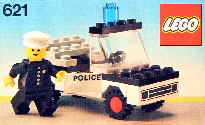 Конструктор LEGO (ЛЕГО) Town 621 Police Car