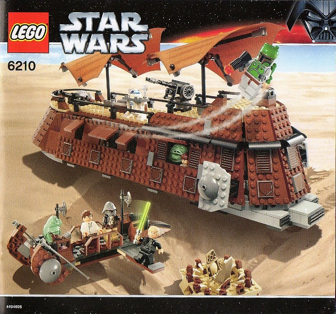 Конструктор LEGO (ЛЕГО) Star Wars 6210 Jabba's Sail Barge
