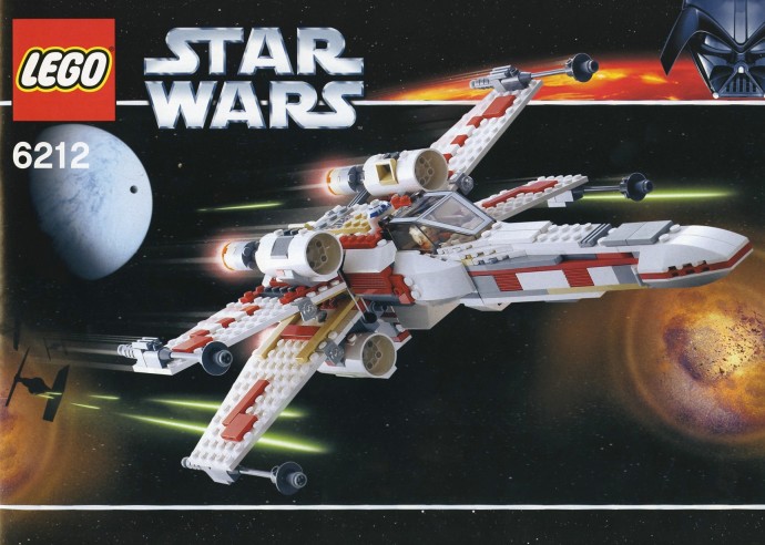 Конструктор LEGO (ЛЕГО) Star Wars 6212 X-wing Fighter