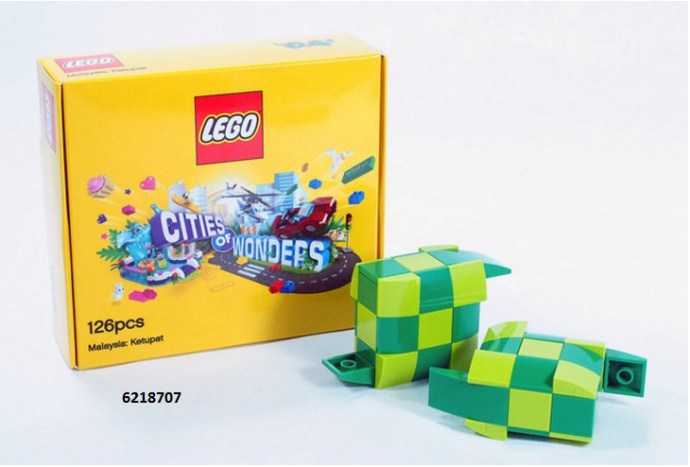 Конструктор LEGO (ЛЕГО) Promotional 6218707 Cities of Wonders - Malaysia:  Ketupat