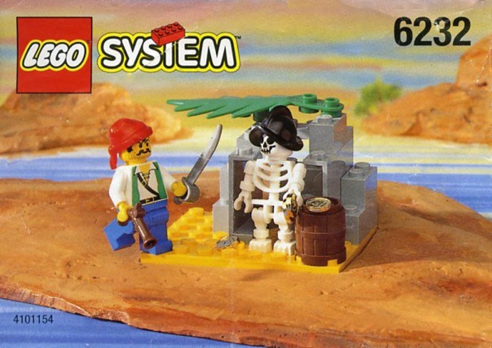 Конструктор LEGO (ЛЕГО) Pirates 6232 Skeleton Crew