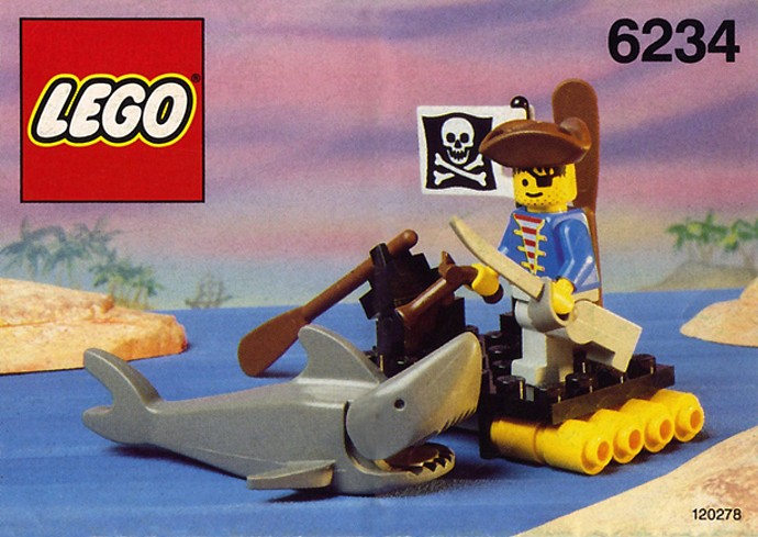 Конструктор LEGO (ЛЕГО) Pirates 6234 Renegade's Raft