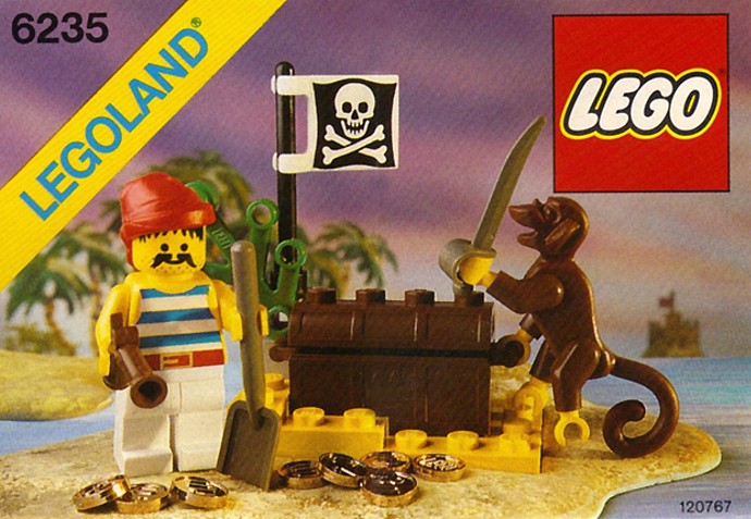 Конструктор LEGO (ЛЕГО) Pirates 6235 Buried Treasure