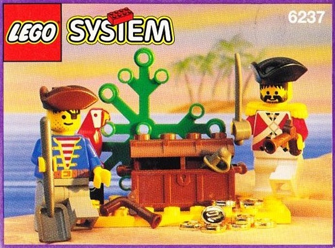 Конструктор LEGO (ЛЕГО) Pirates 6237 Pirates Plunder