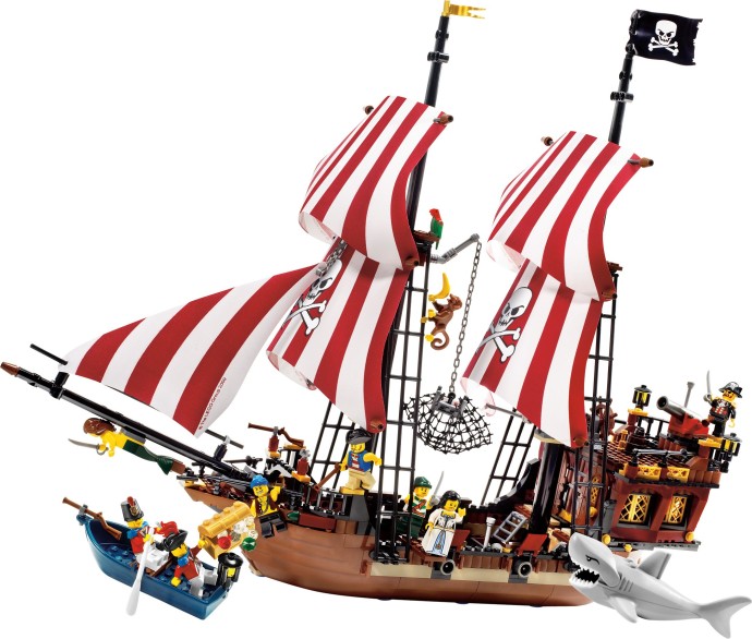 Конструктор LEGO (ЛЕГО) Pirates 6243 Brickbeard's Bounty
