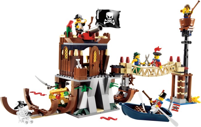 Конструктор LEGO (ЛЕГО) Pirates 6253 Shipwreck Hideout