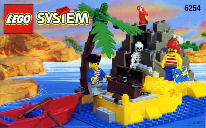 Конструктор LEGO (ЛЕГО) Pirates 6254 Rocky Reef