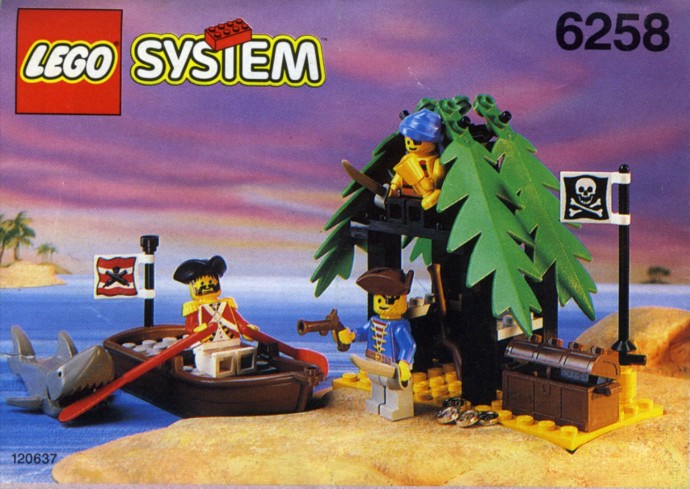Конструктор LEGO (ЛЕГО) Pirates 6258 Smuggler's Shanty
