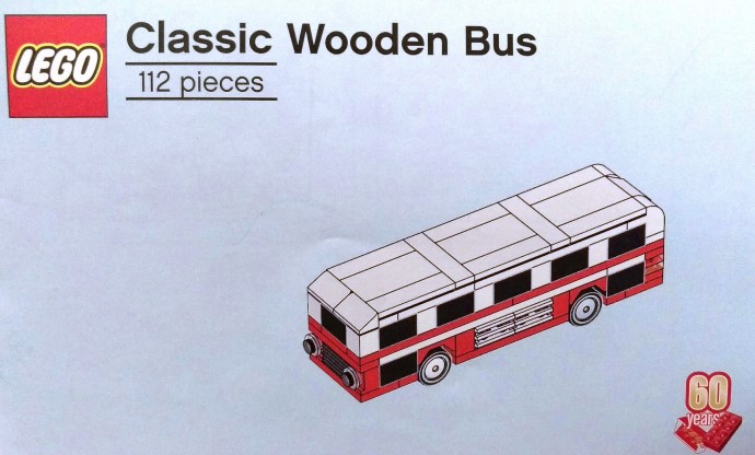 Конструктор LEGO (ЛЕГО) Promotional 6258622 Classic Wooden Bus