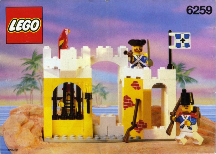 Конструктор LEGO (ЛЕГО) Pirates 6259 Broadside's Brig