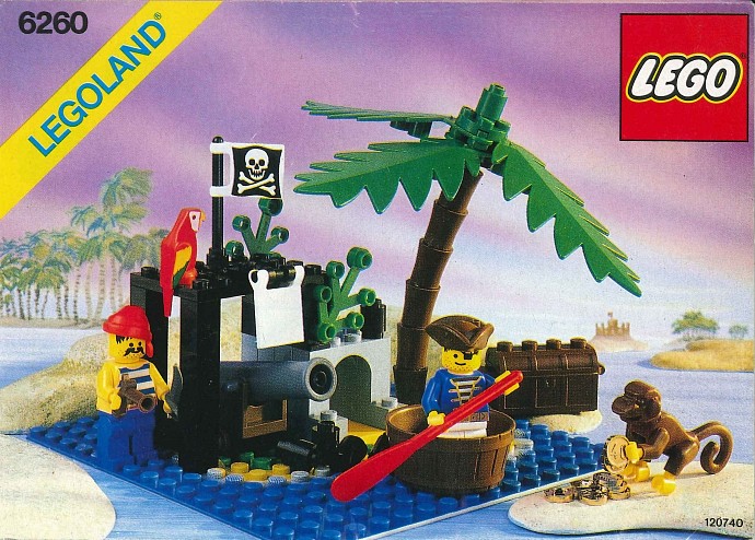 Конструктор LEGO (ЛЕГО) Pirates 6260 Shipwreck Island