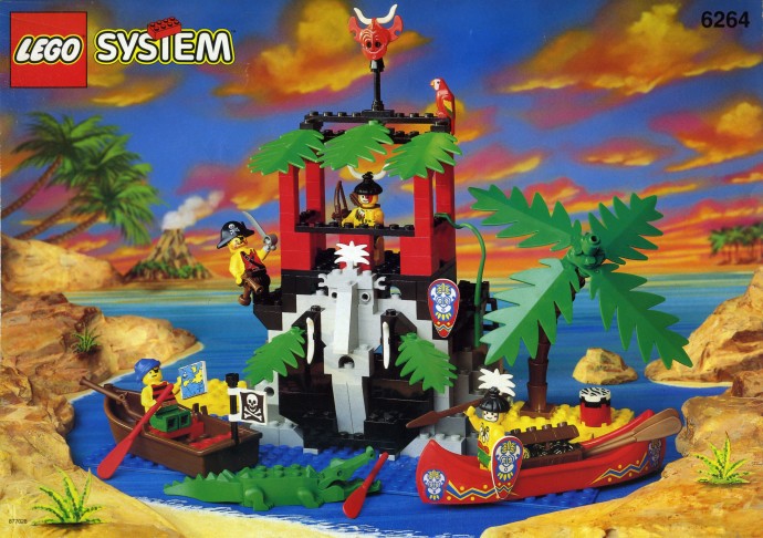 Конструктор LEGO (ЛЕГО) Pirates 6264 Forbidden Cove
