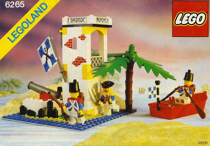 Конструктор LEGO (ЛЕГО) Pirates 6265 Sabre Island
