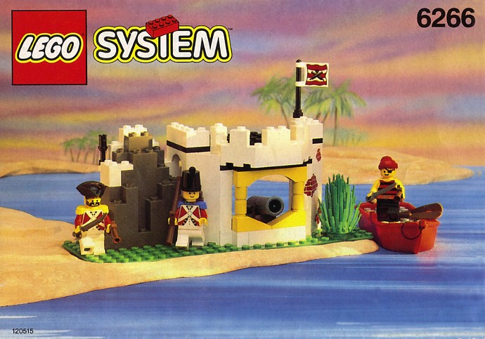 Конструктор LEGO (ЛЕГО) Pirates 6266 Cannon Cove