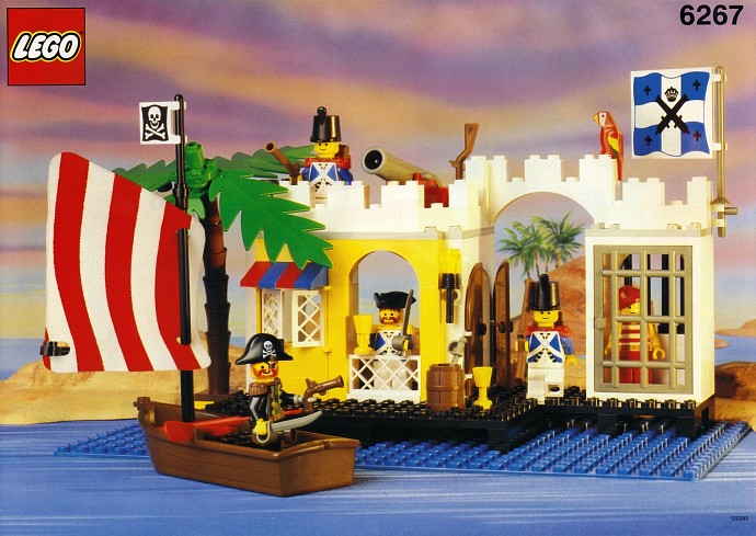 Конструктор LEGO (ЛЕГО) Pirates 6267 Lagoon Lock-Up