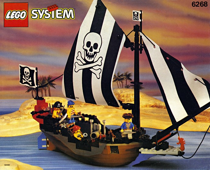 Конструктор LEGO (ЛЕГО) Pirates 6268 Renegade Runner