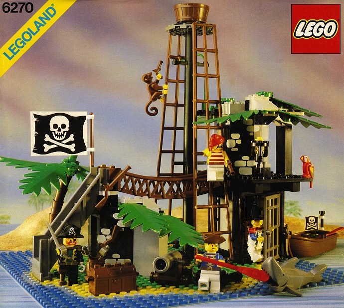 Конструктор LEGO (ЛЕГО) Pirates 6270 Forbidden Island