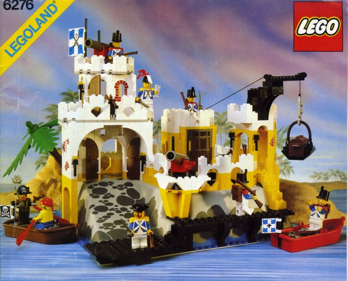Конструктор LEGO (ЛЕГО) Pirates 6276 Eldorado Fortress