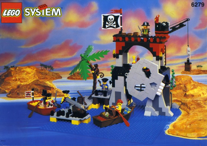 Конструктор LEGO (ЛЕГО) Pirates 6279 Skull Island