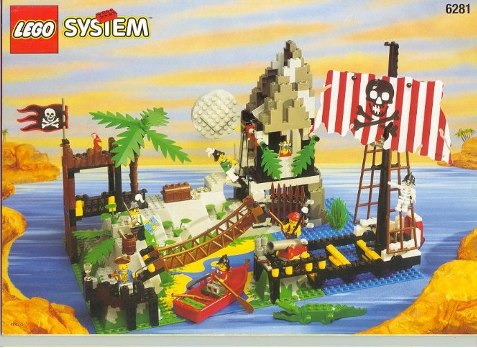 Конструктор LEGO (ЛЕГО) Pirates 6281 Pirates Perilous Pitfall