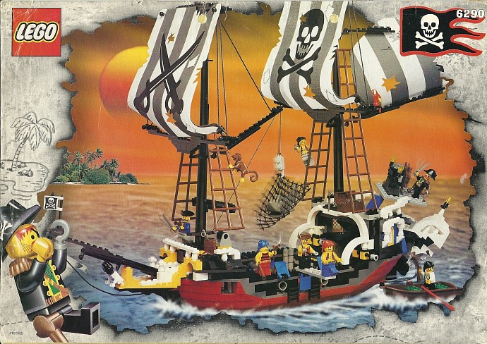 Конструктор LEGO (ЛЕГО) Pirates 6290 Red Beard Runner