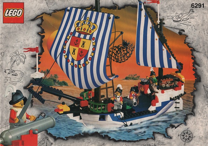 Конструктор LEGO (ЛЕГО) Pirates 6291 Armada Flagship