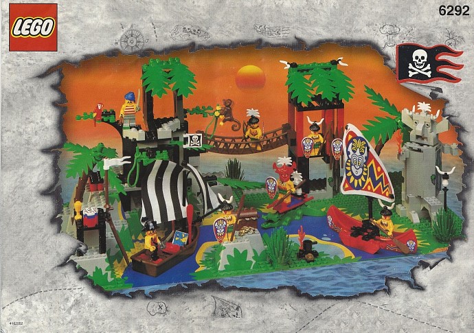 Конструктор LEGO (ЛЕГО) Pirates 6292 Enchanted Island