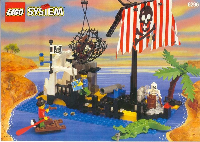 Конструктор LEGO (ЛЕГО) Pirates 6296 Shipwreck Island