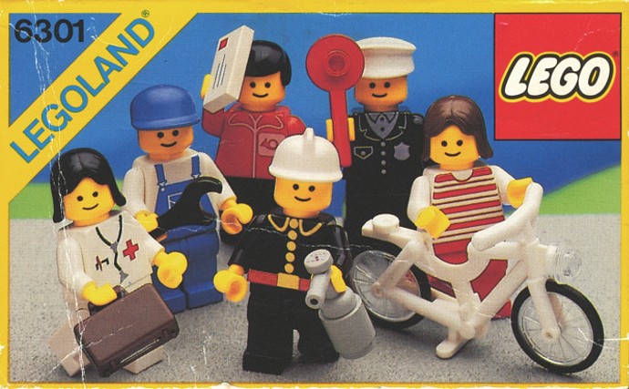 Конструктор LEGO (ЛЕГО) Town 6301 Town Mini-Figures