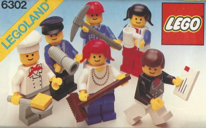 Конструктор LEGO (ЛЕГО) Town 6302 Mini-Figure Set