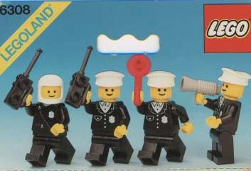 Конструктор LEGO (ЛЕГО) Town 6308 Policemen