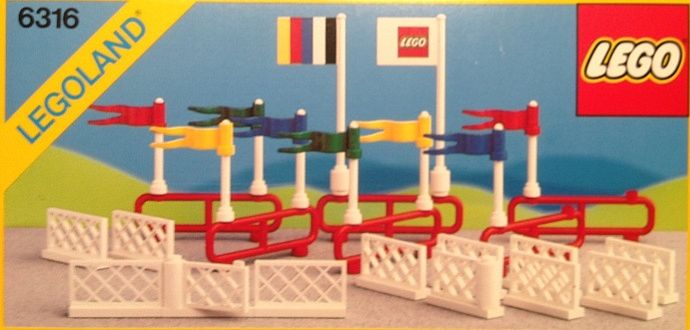 Конструктор LEGO (ЛЕГО) Town 6316 Flags and Fences