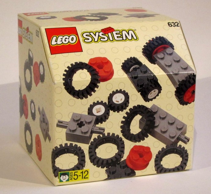 Конструктор LEGO (ЛЕГО) Basic 632 Wheels and Tyres