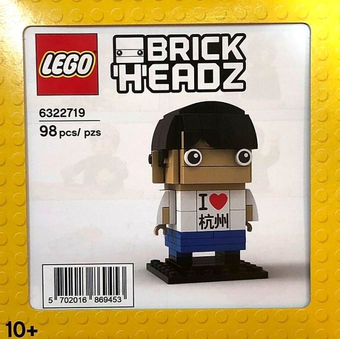 Конструктор LEGO (ЛЕГО) BrickHeadz 6322719 Hangzhou BrickHeadz