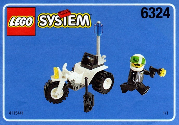 Конструктор LEGO (ЛЕГО) Town 6324 Chopper Cop