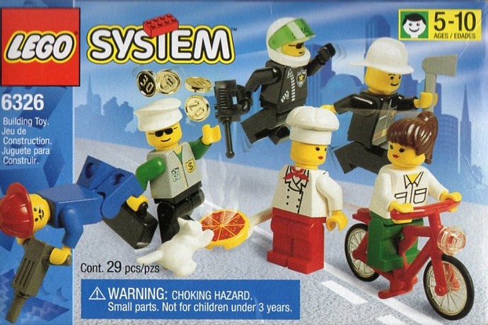 Конструктор LEGO (ЛЕГО) Town 6326 Town Folk