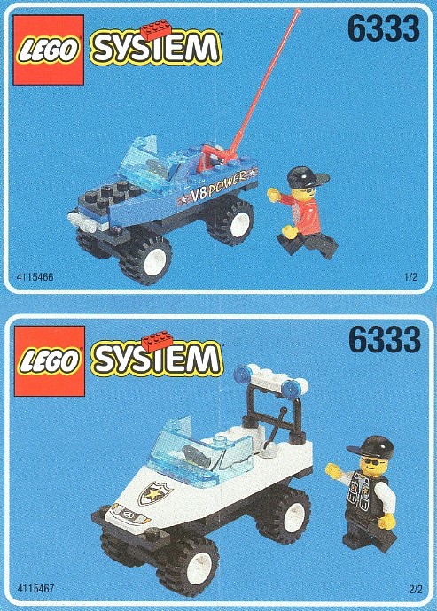 Конструктор LEGO (ЛЕГО) Town 6333 Race and Chase