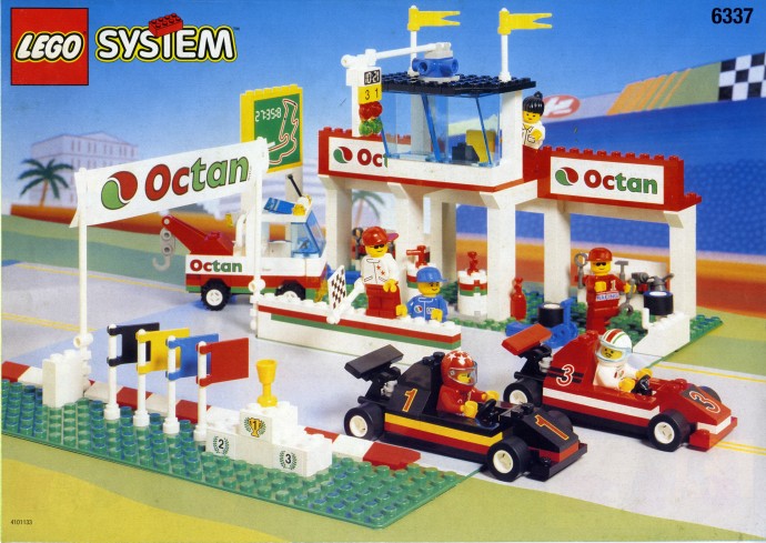 Конструктор LEGO (ЛЕГО) Town 6337 Fast Track Finish