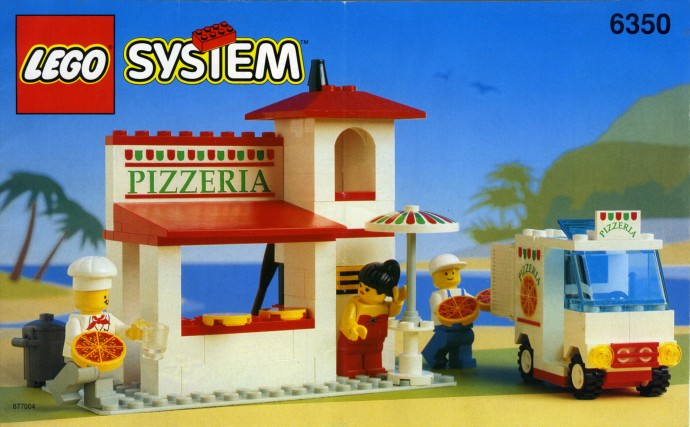 Конструктор LEGO (ЛЕГО) Town 6350 Pizza To Go