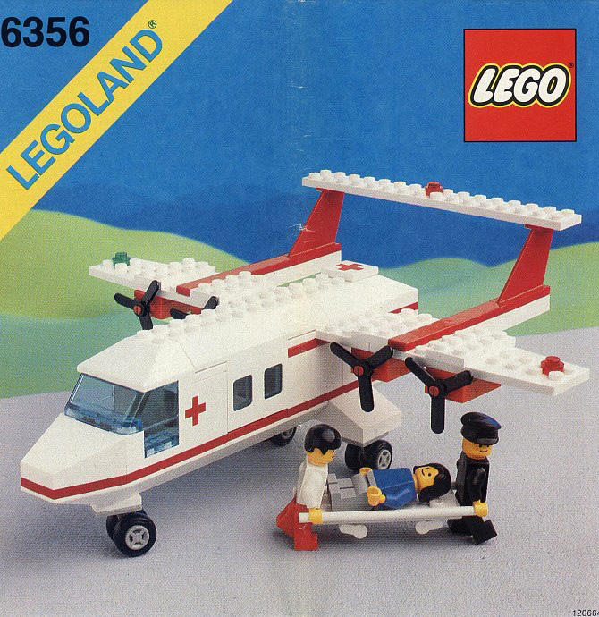 Lego ambulance airplane clearance