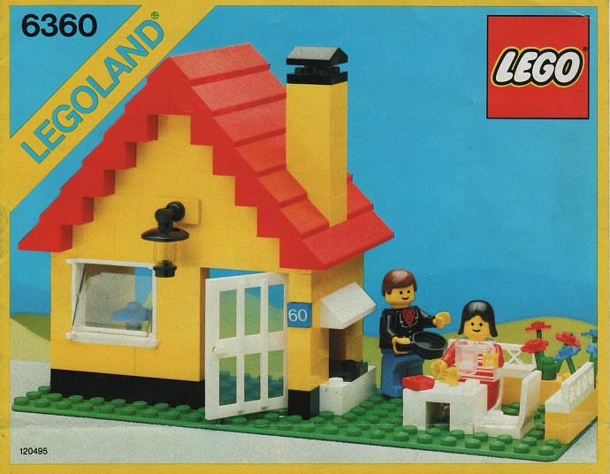 Конструктор LEGO (ЛЕГО) Town 6360 Weekend Cottage