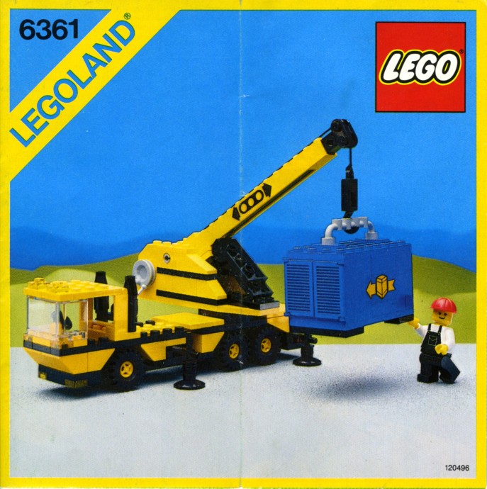 Конструктор LEGO (ЛЕГО) Town 6361 Mobile Crane