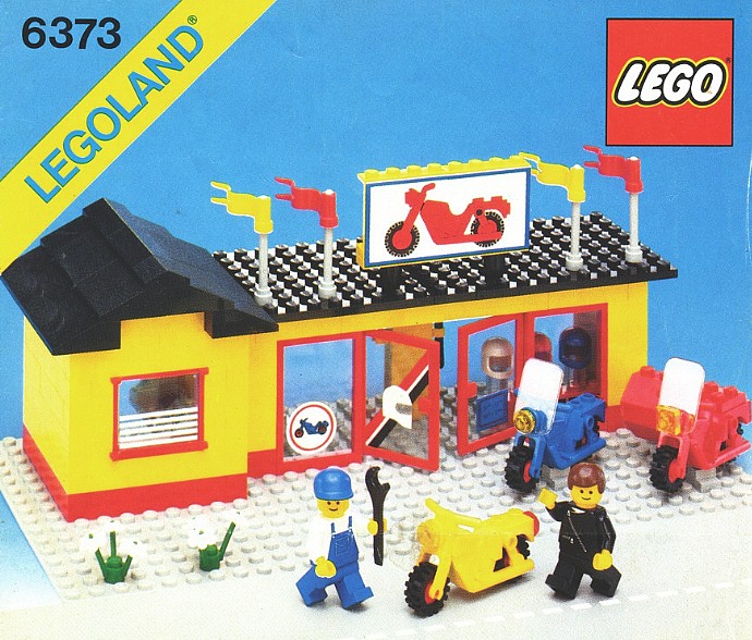 Конструктор LEGO (ЛЕГО) Town 6373 Motorcycle Shop