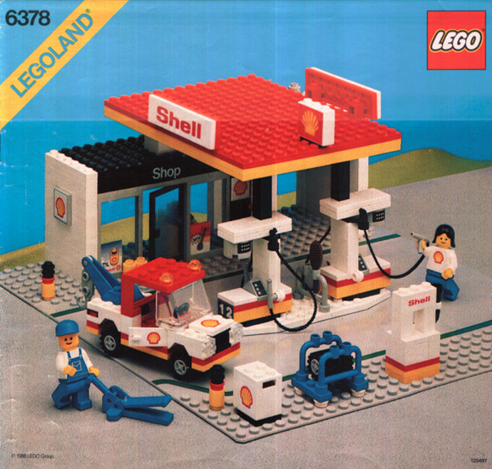 Конструктор LEGO (ЛЕГО) Town 6378 Shell Service Station