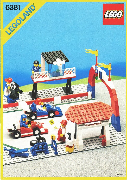 Конструктор LEGO (ЛЕГО) Town 6381 Motor Speedway