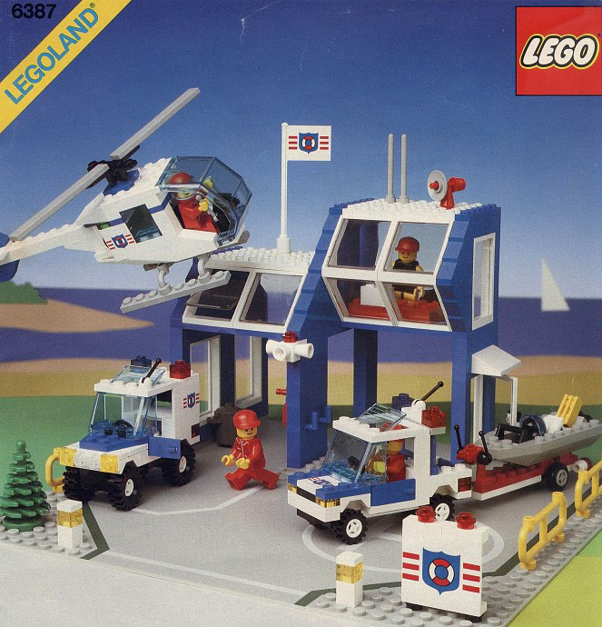 Конструктор LEGO (ЛЕГО) Town 6387 Coastal Rescue Base